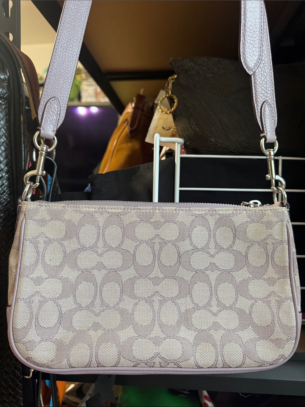 Coach Lonnie Baguette crossbody - Picture 10 of 16